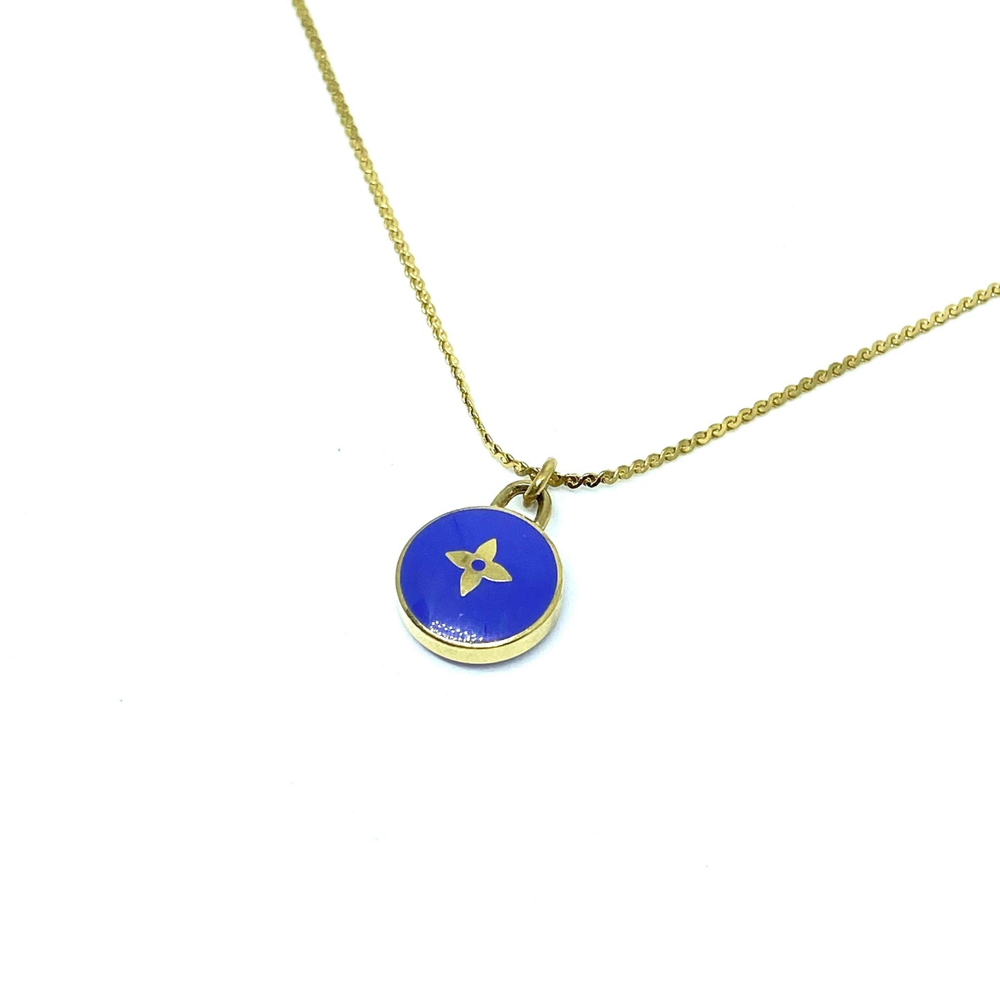 Authentic Louis Vuitton Pendant Pastilles- Reworked Necklace