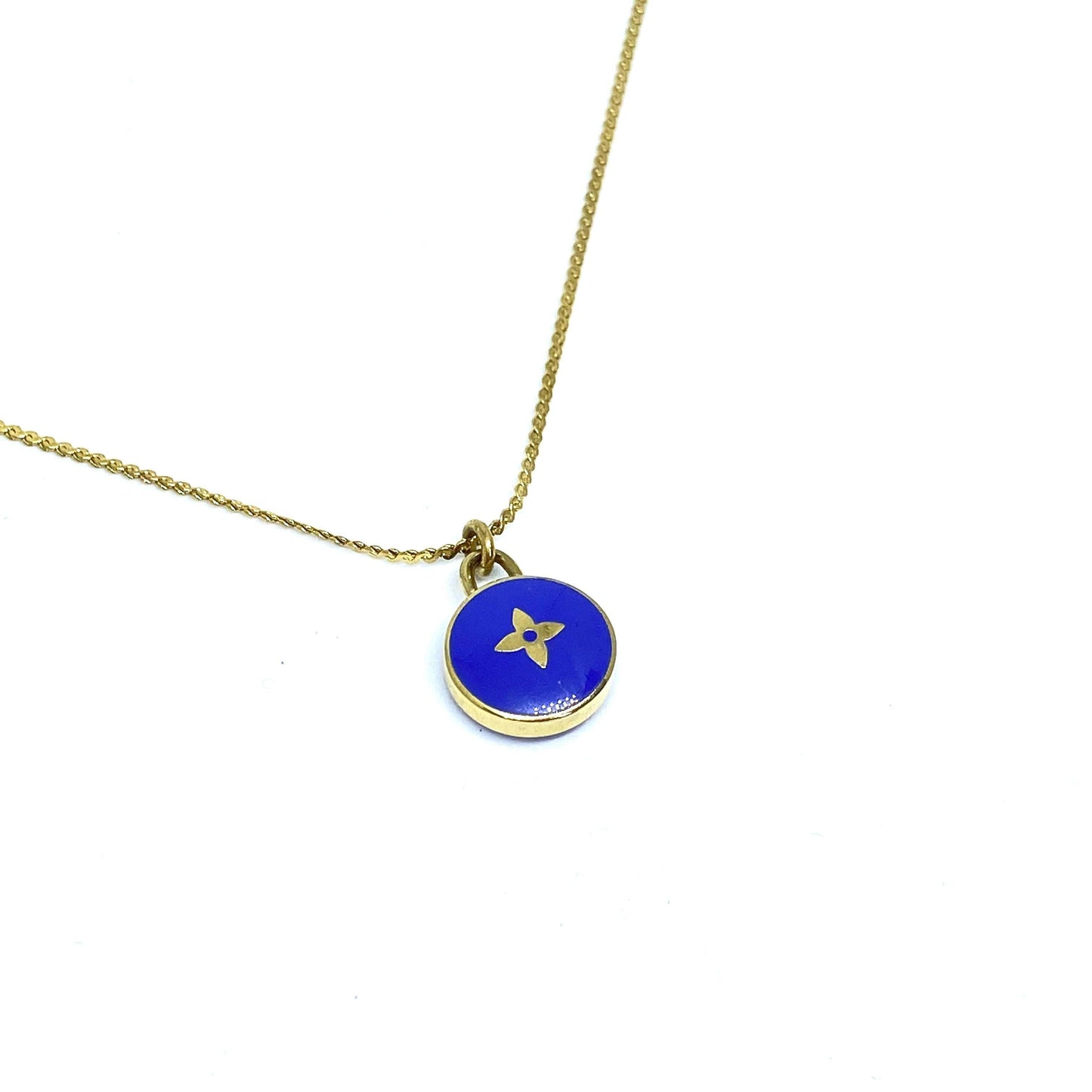 Authentic Louis Vuitton Pendant Pastilles- Reworked Necklace
