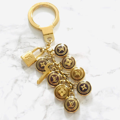 Authentic Louis Vuitton Logo Sienna Pendant -  Necklace