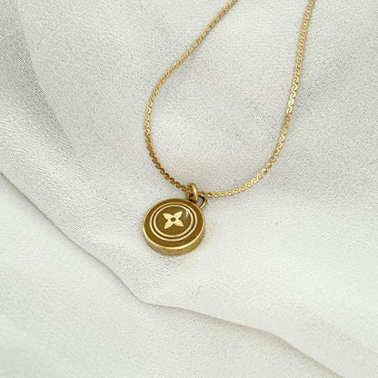 Authentic Louis Vuitton Siena Pendant Necklace