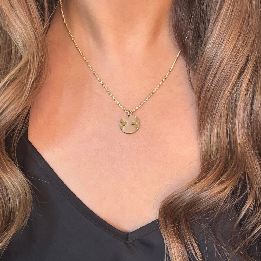Authentic repurposed Louis Vuitton necklace - reversible