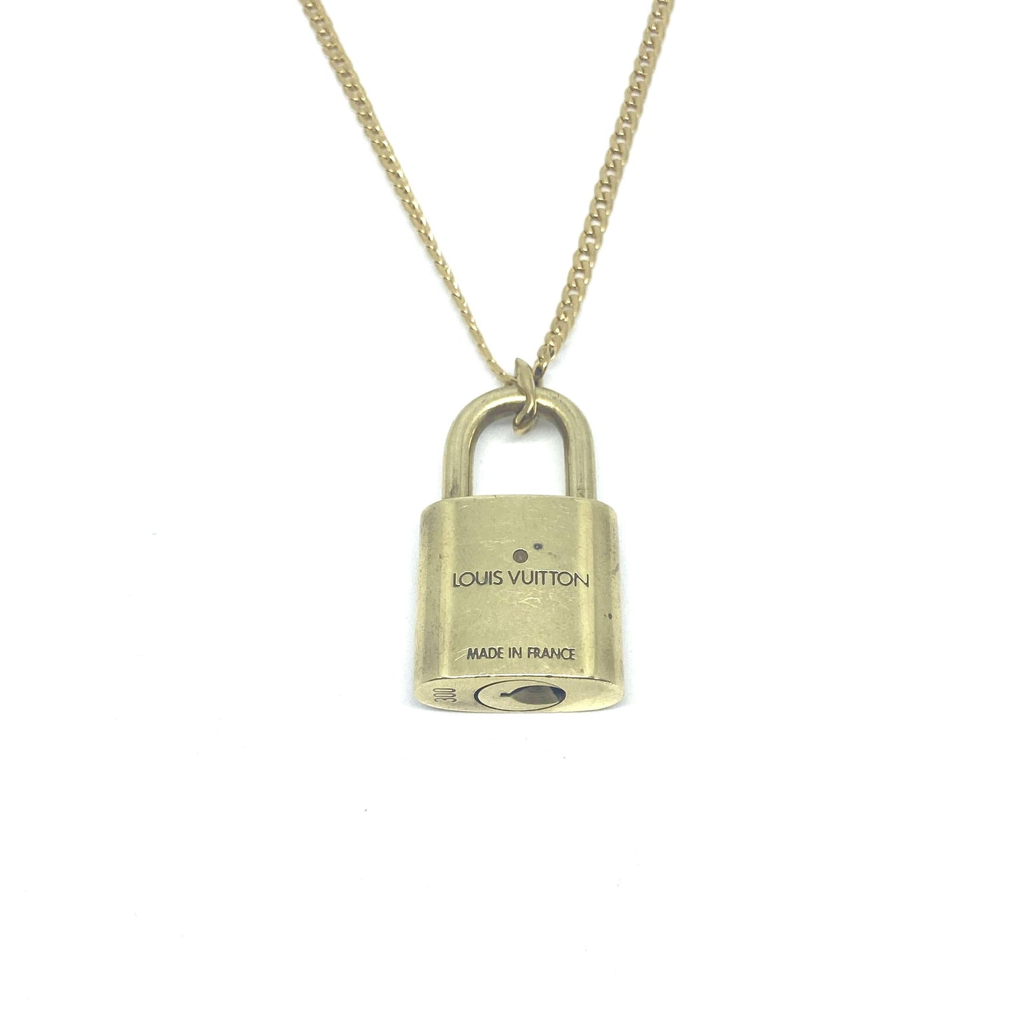 Necklace Padlock with single chain NO KEY