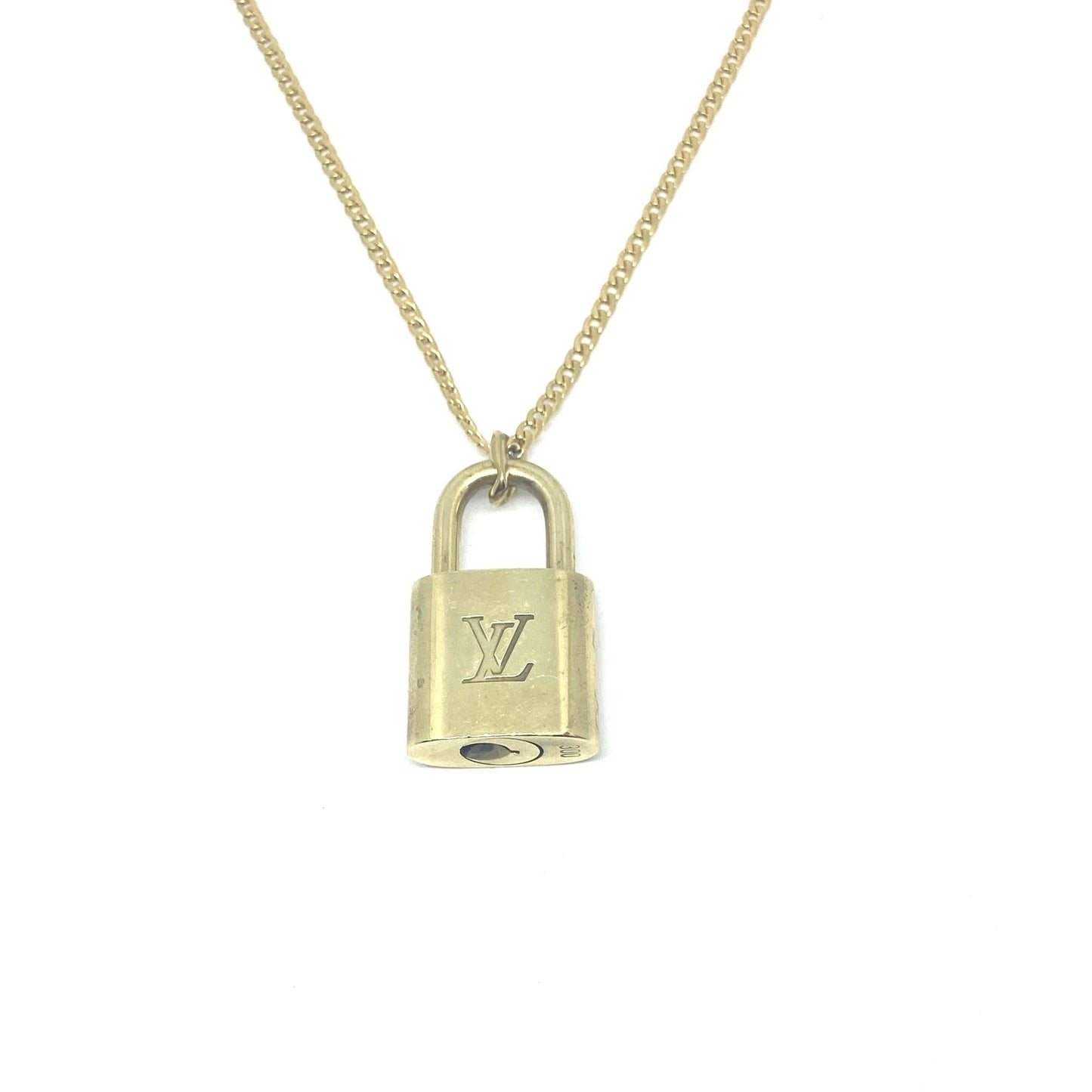 Necklace Padlock with single chain NO KEY