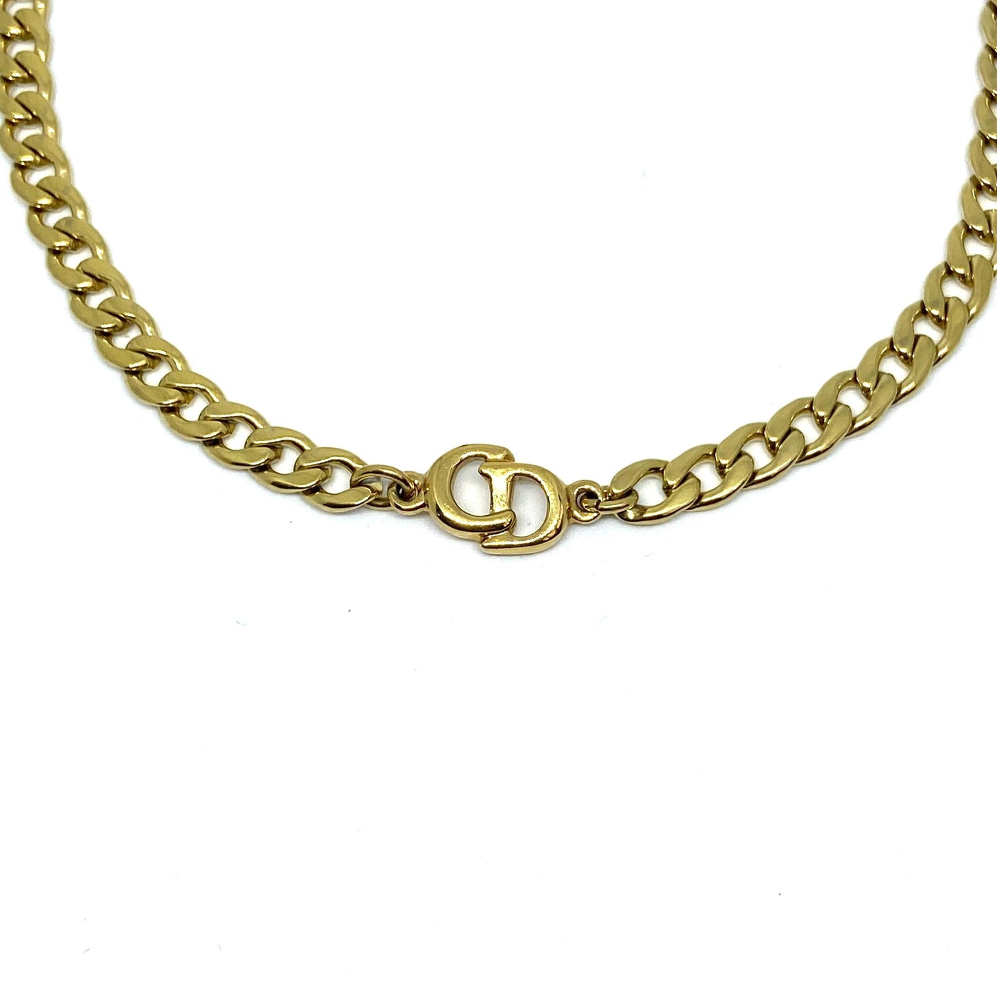 Authentic Dior Pendant- Reworked Choker