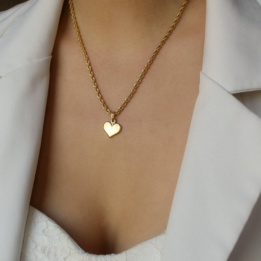 Authentic Louis Vuitton Pendant Heart Reworked Pendant