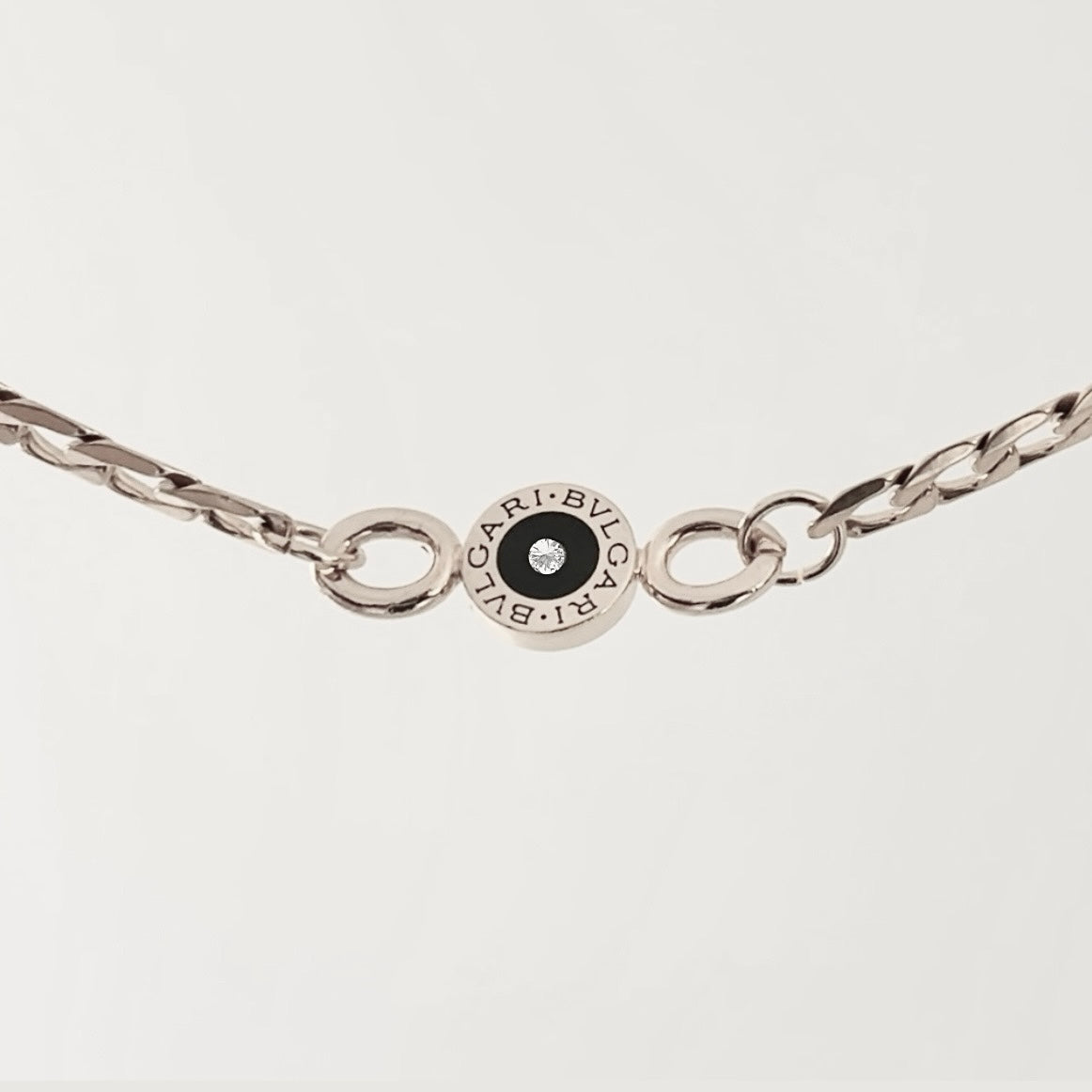 Authentic repurposed Bvlgari 16” necklace - silver