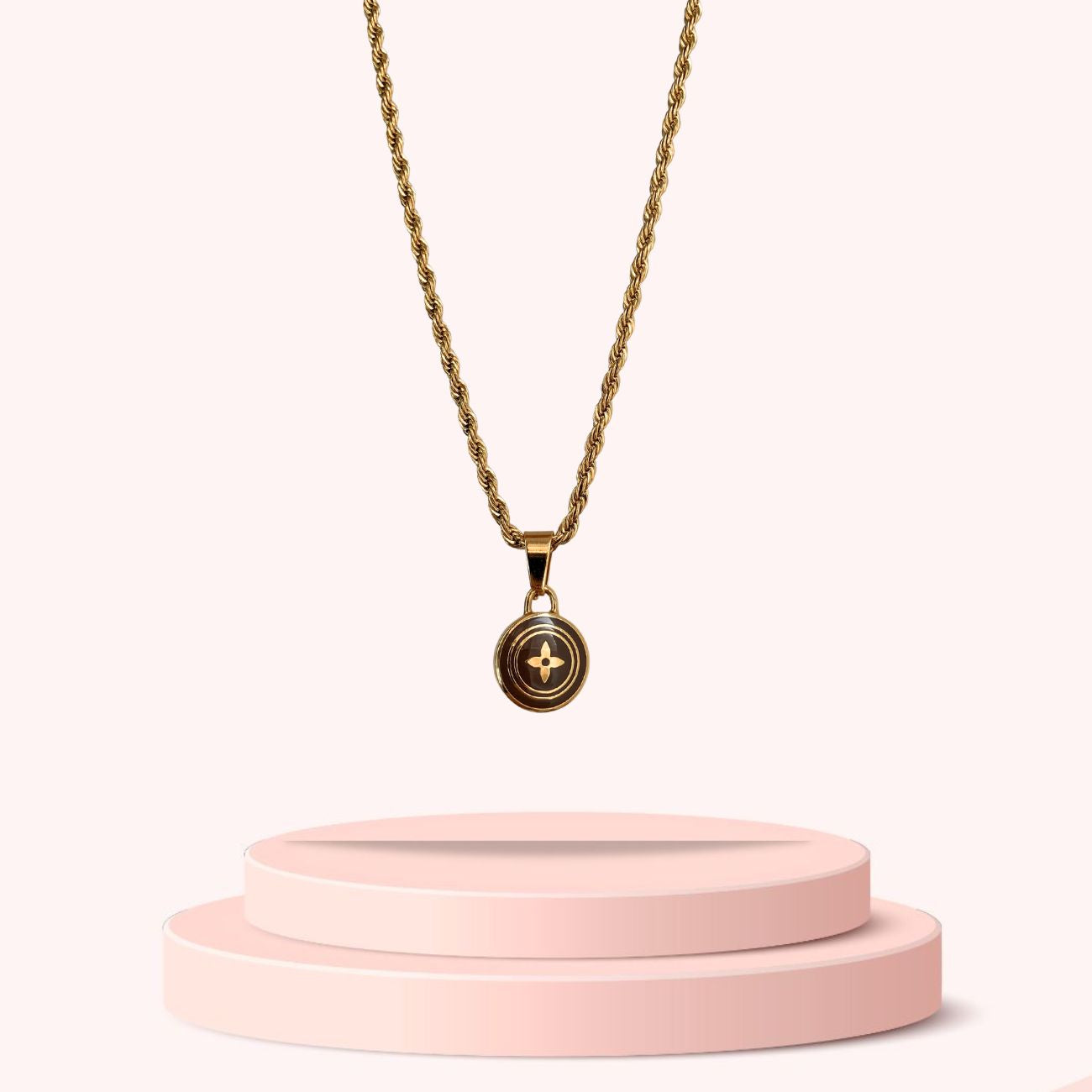 Authentic Louis Vuitton Pastilles Pendant Necklace