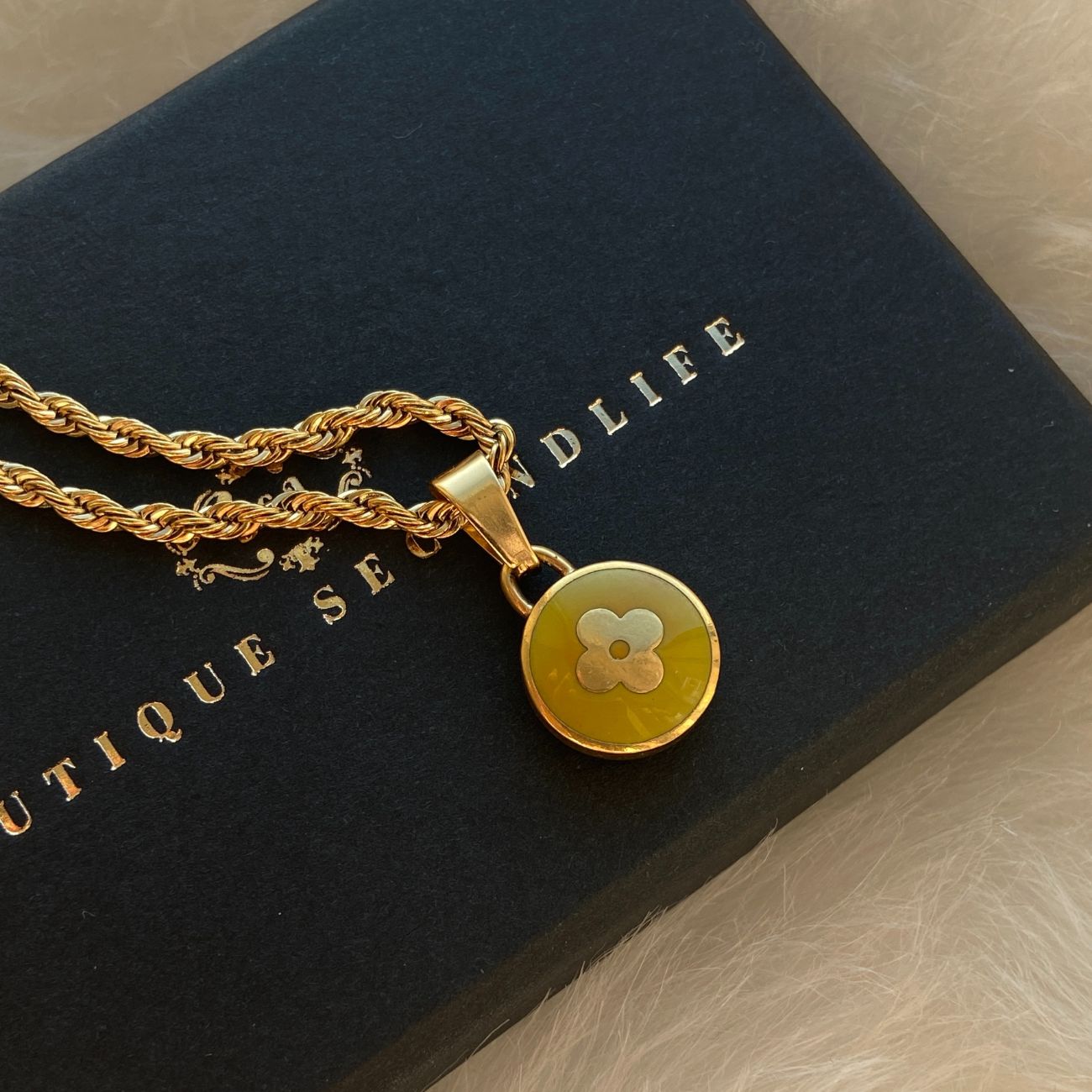 Authentic Louis Vuitton Pendant Reworked Pastilles Pendant