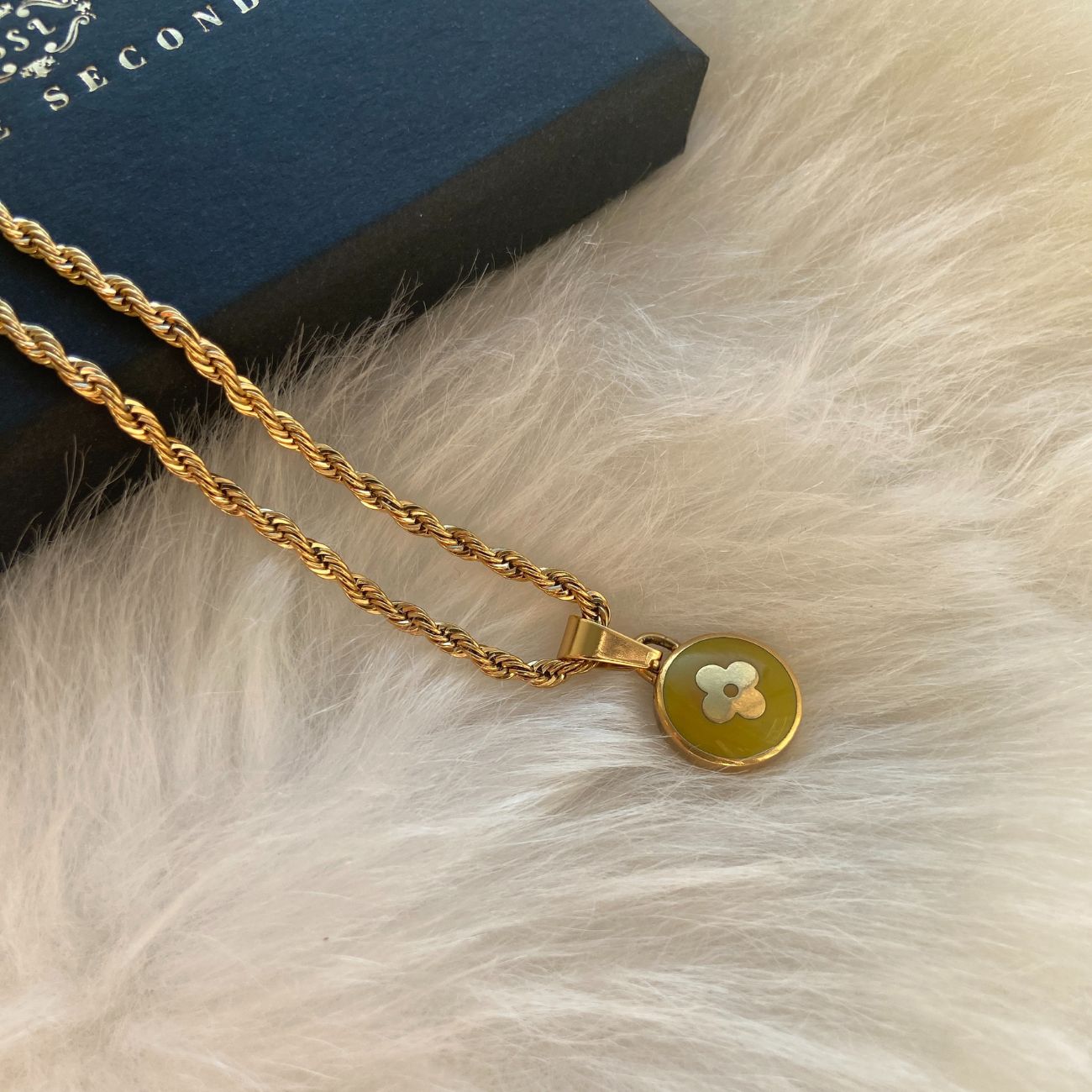 Authentic Louis Vuitton Pendant Reworked Pastilles Pendant