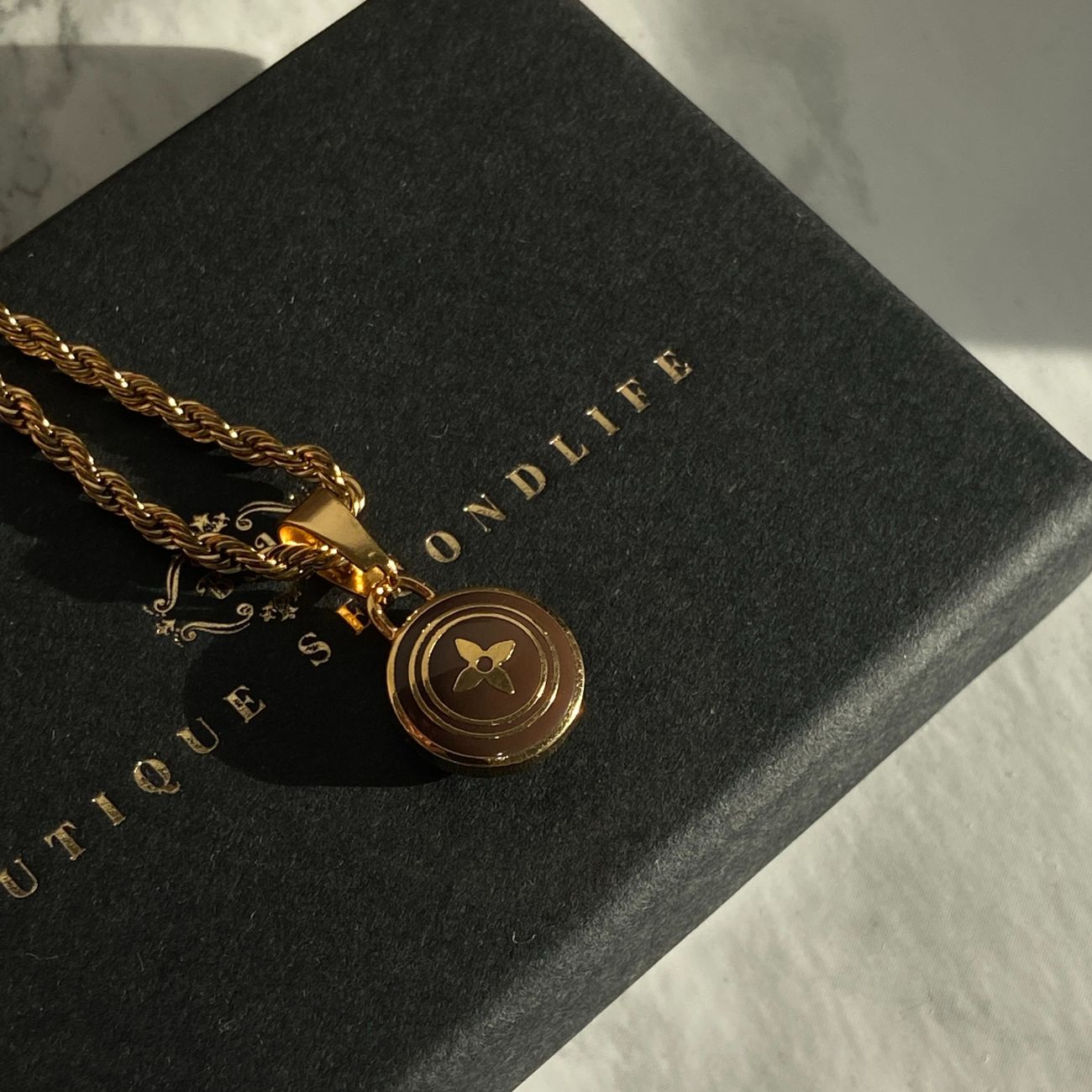 Authentic Louis Vuitton Pastilles Pendant Necklace