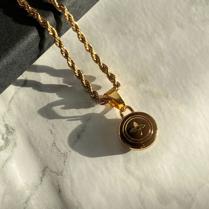 Authentic Louis Vuitton Pastilles Pendant Necklace