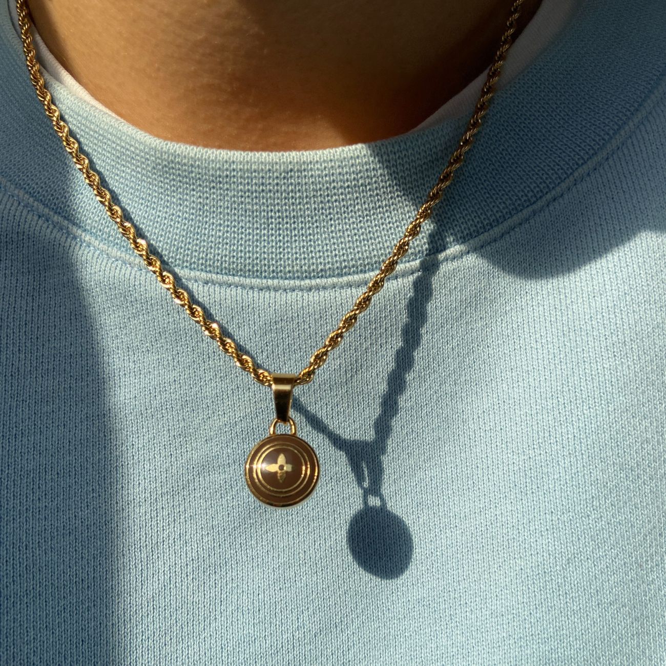Authentic Louis Vuitton Pastilles Pendant Necklace