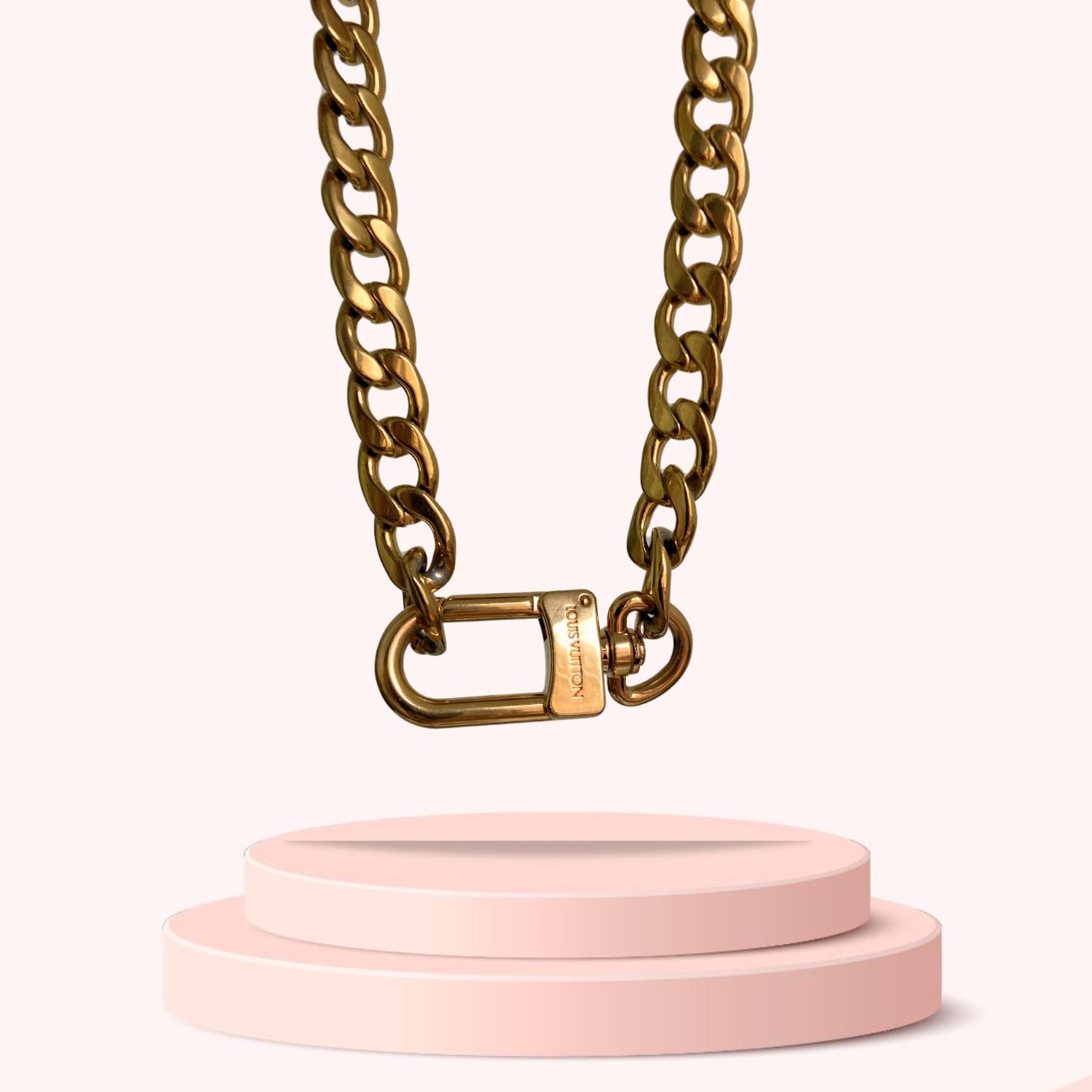 Authentic Louis Vuitton Clasp- Reworked Choker