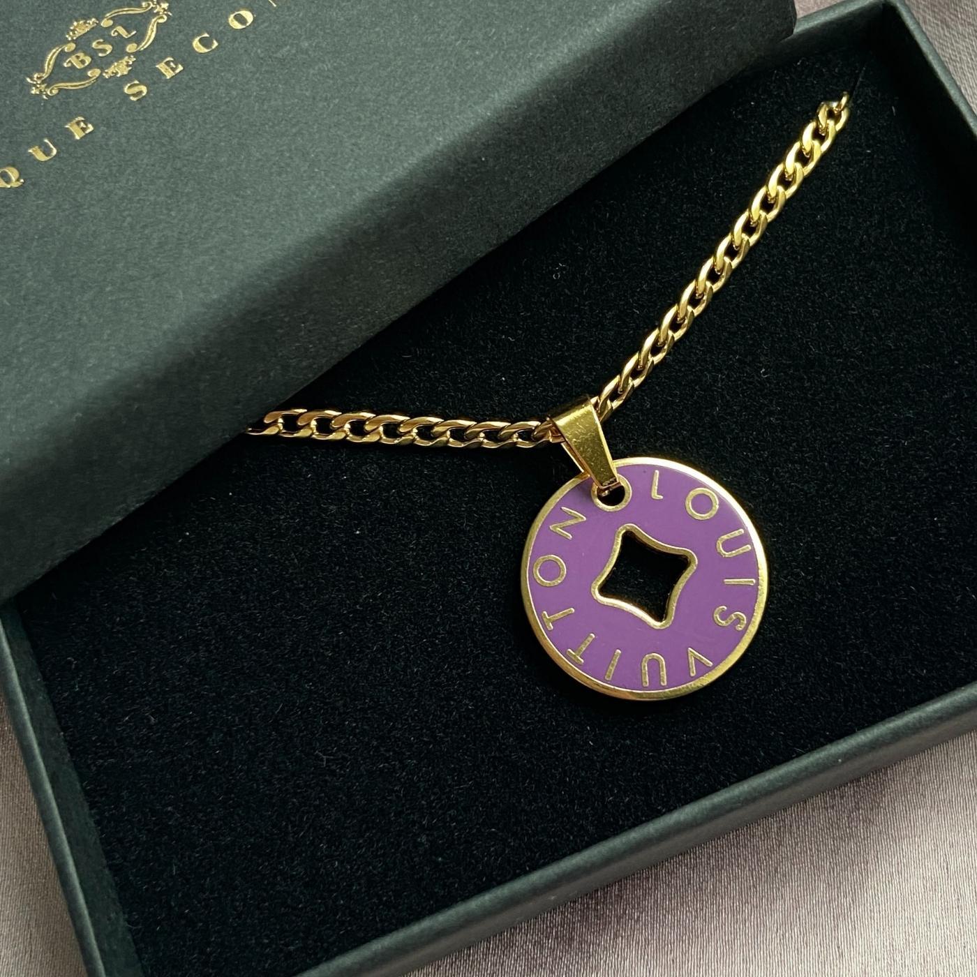 Authentic Louis Vuitton Looping Charm - Necklace