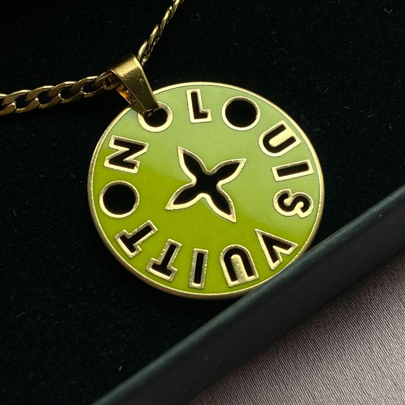 Authentic Looping Louis Vuitton Charm - Necklace