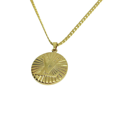 Authentic Louis Vuitton Logo Pendant- Reworked Necklace
