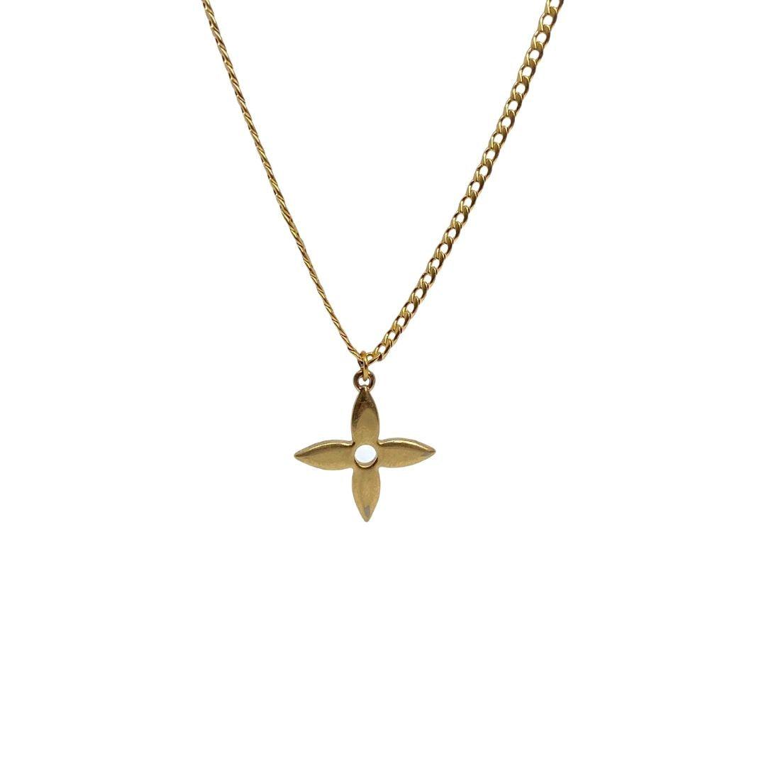 Authentic Louis Vuitton Charm- Reworked Necklace