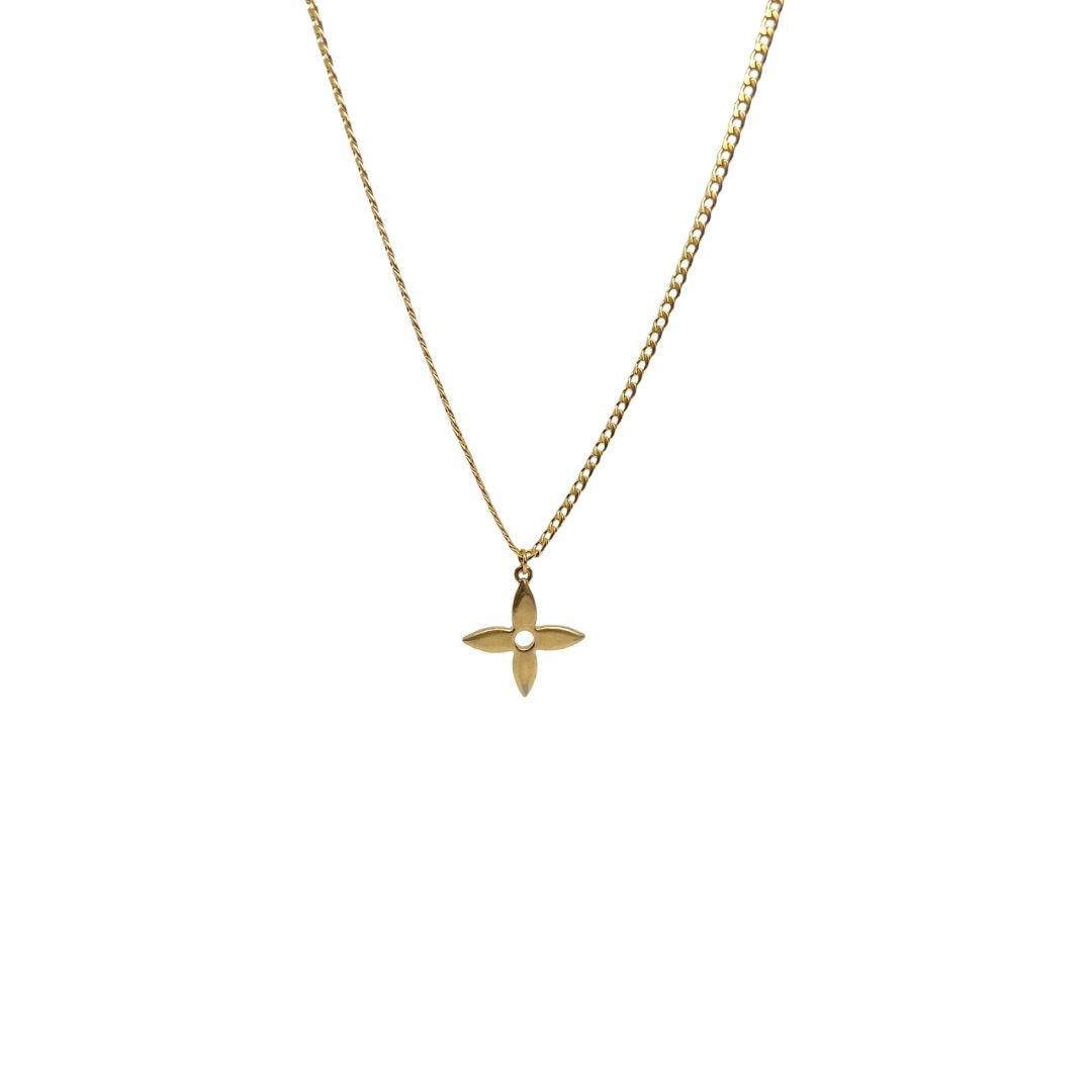 Authentic Louis Vuitton Charm- Reworked Necklace
