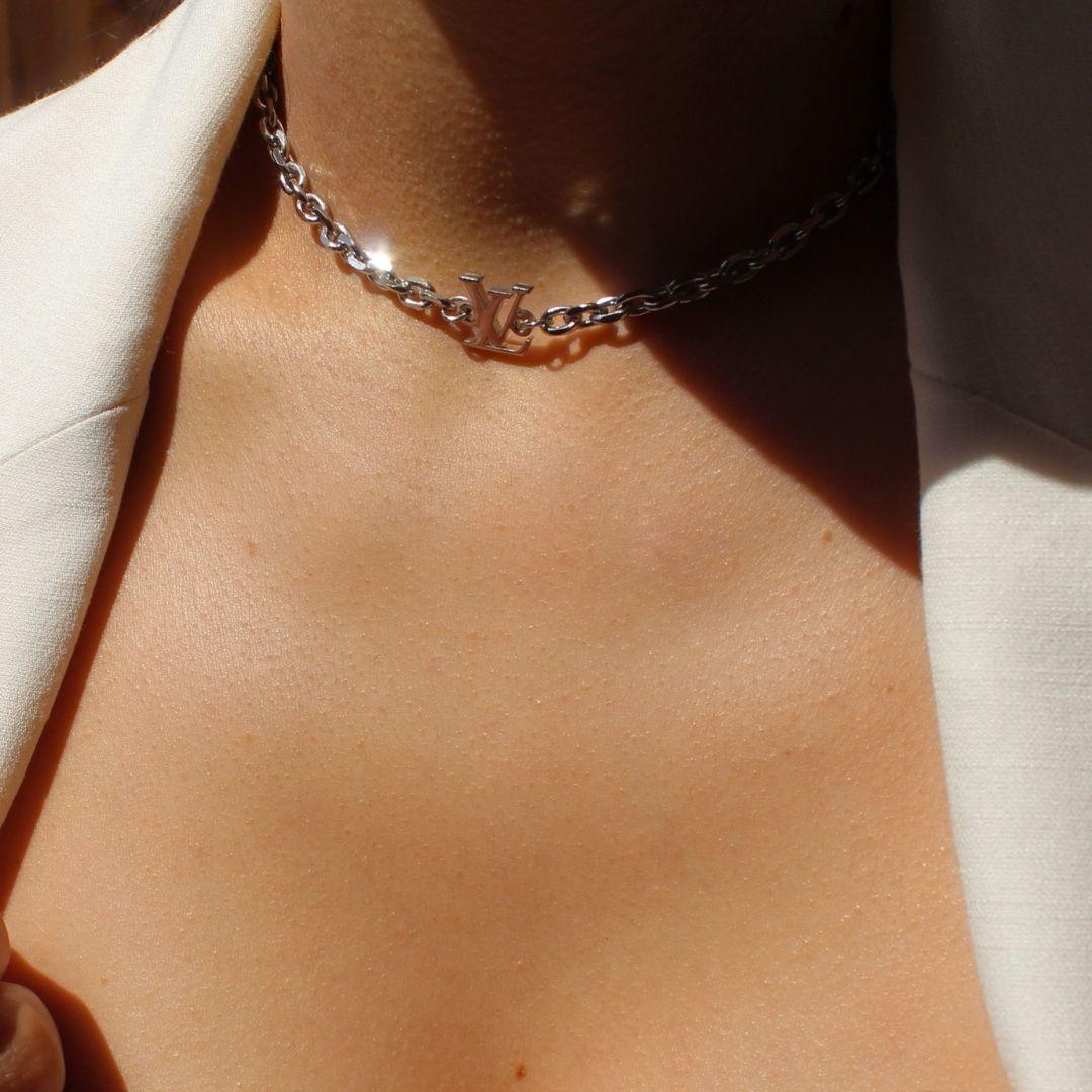 Authentic Louis Vuitton Pendant- Reworked Choker