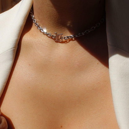 Authentic Louis Vuitton Pendant- Reworked Choker