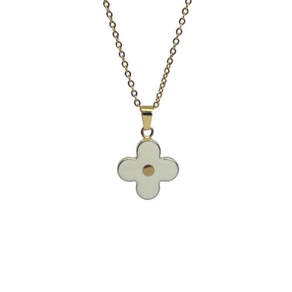 Authentic Louis Vuitton White Pendant- Reworked Necklace