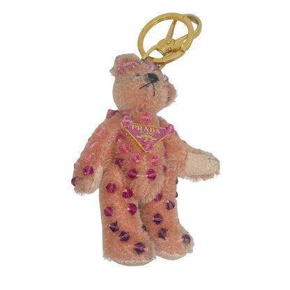 Repurposed Authentic Prada Pink tag - Necklace