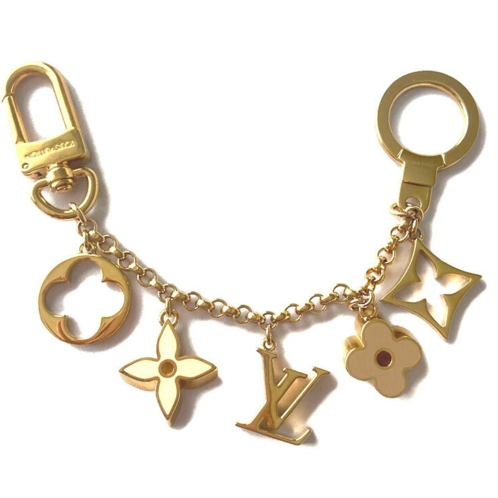 Authentic Louis Vuitton Fleur Charm- Reworked Necklace