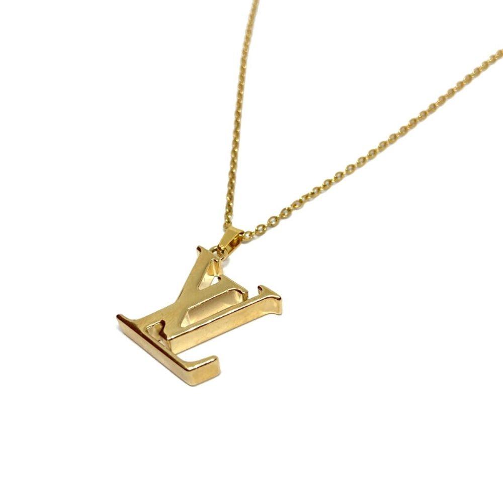 Authentic Louis Vuitton Fleur Charm- Reworked Necklace