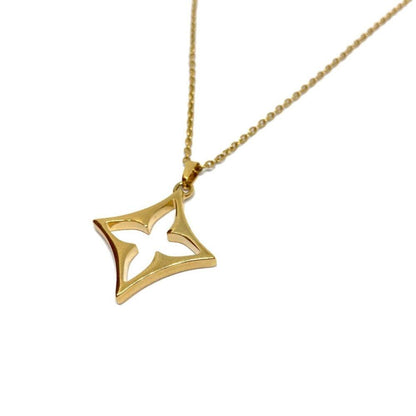 Authentic Louis Vuitton Fleur Charm- Reworked Necklace