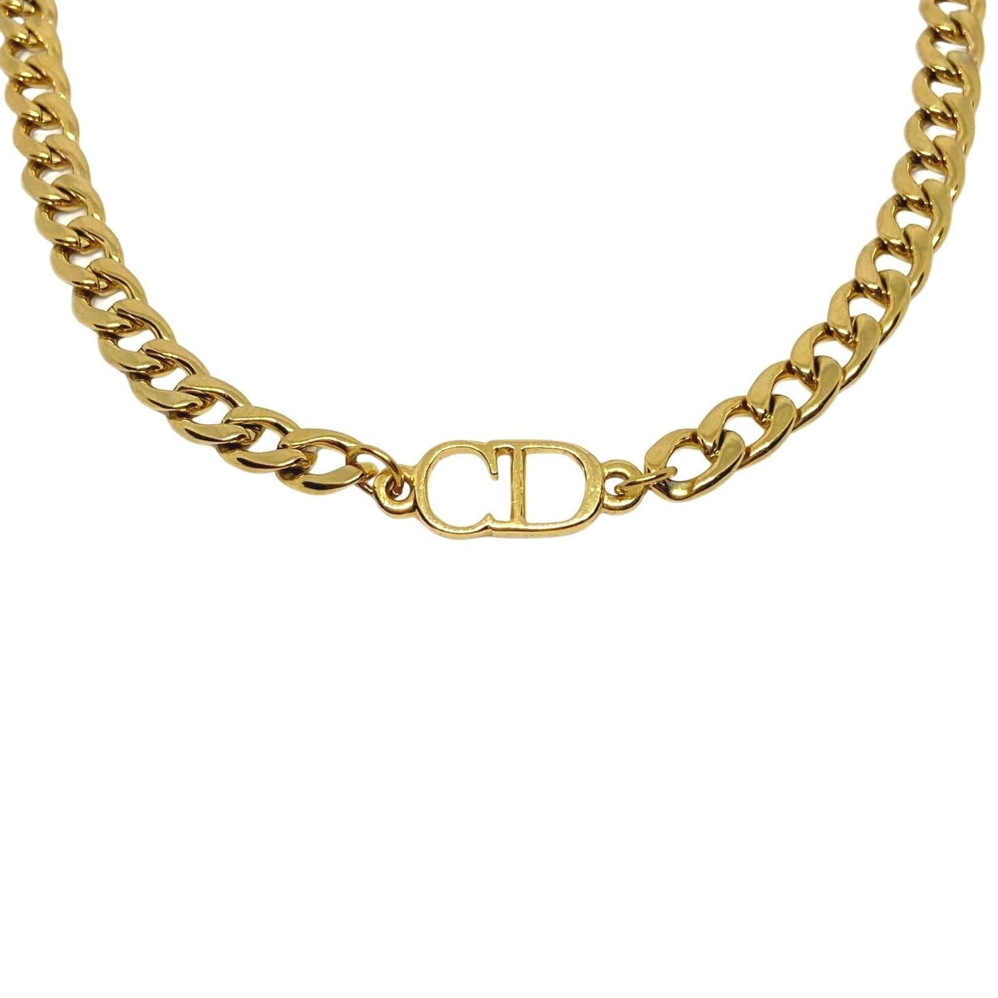 Repurposed Authentic Dior pendant- Choker