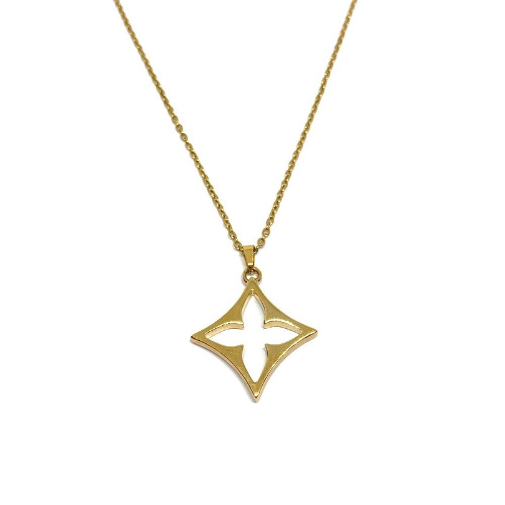 Authentic Louis Vuitton Fleur Charm- Reworked Necklace