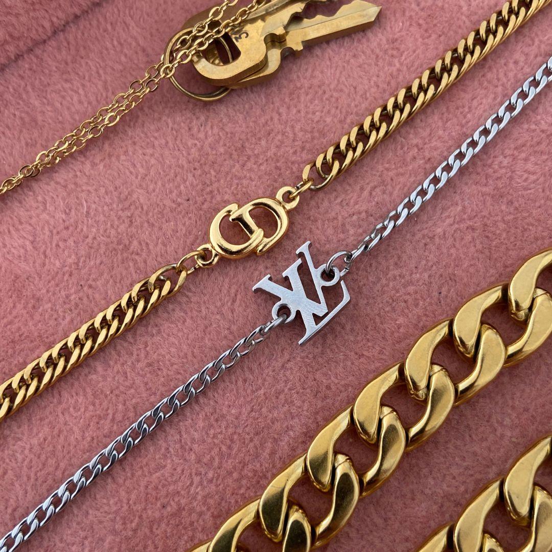 Authentic Louis Vuitton Pendant - Reworked Choker