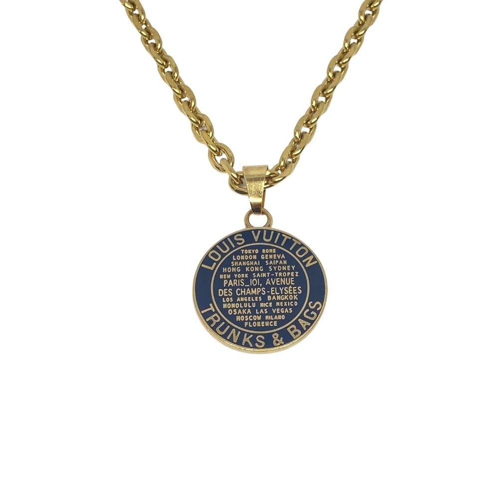 Authentic Louis Vuitton Navy Blue Pendant -Authentic Charm