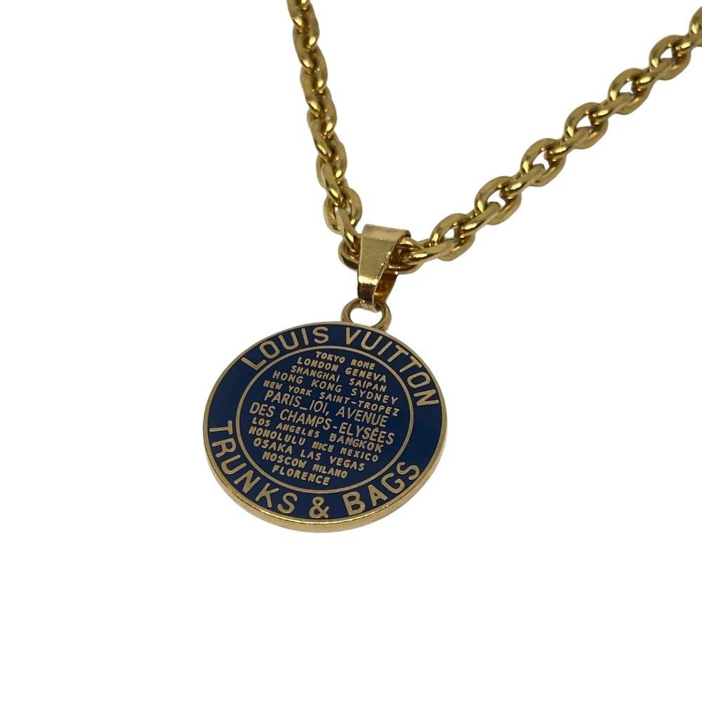 Authentic Louis Vuitton Navy Blue Pendant -Authentic Charm
