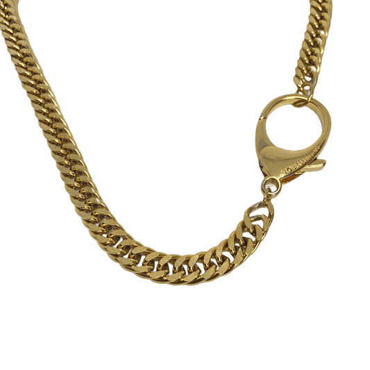 Authentic Louis Vuitton Clasp Charm- Reworked Necklace