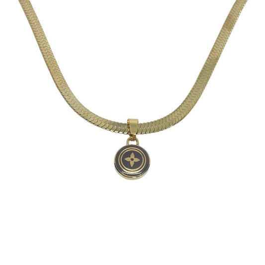 Authentic Louis Vuitton Pastilles Pendant Necklace