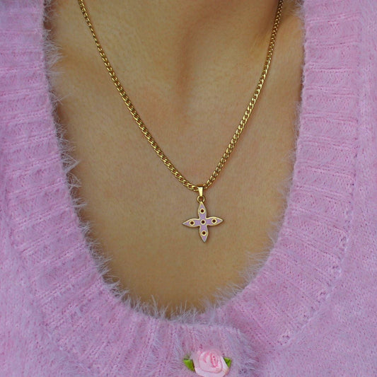 Authentic Medium Louis Vuitton Looping Charm- Necklace