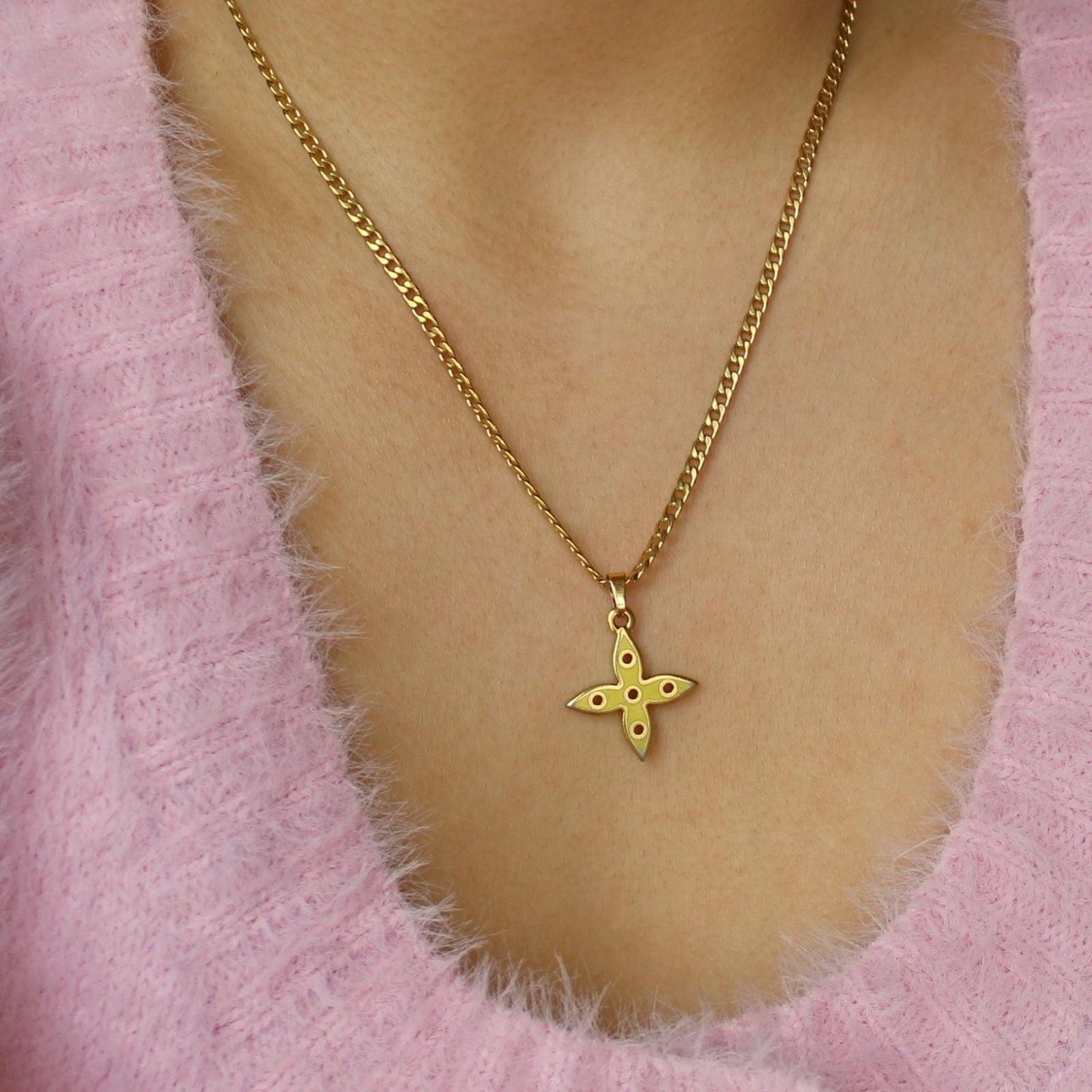 Authentic Medium Louis Vuitton Looping Charm- Necklace