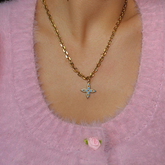 Authentic Louis Vuitton Looping Pendant- Reworked Necklace