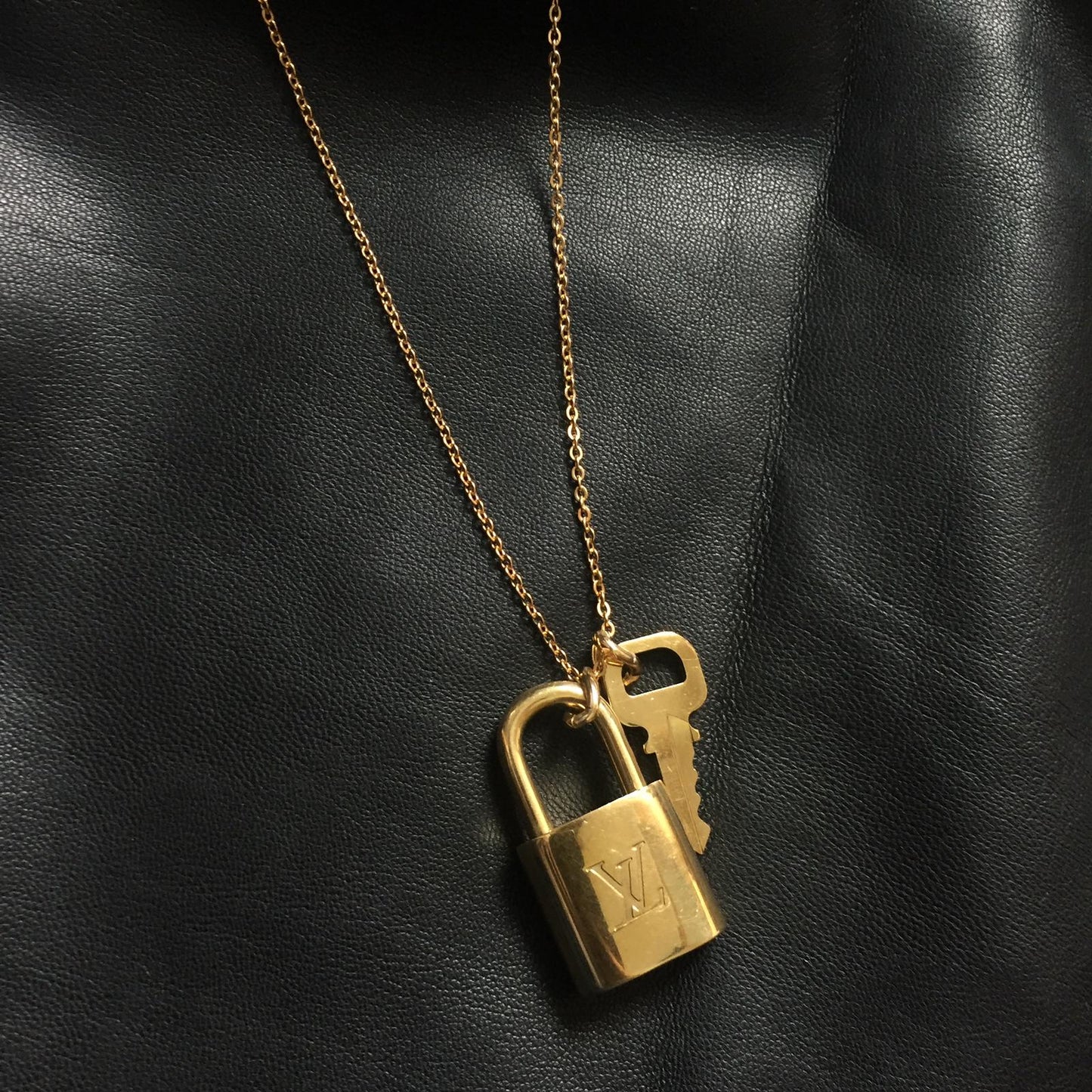 Padlock Necklace with single chain for Him