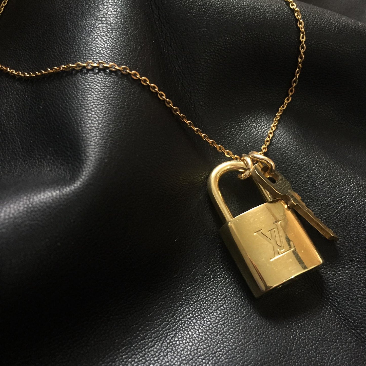 Padlock Necklace with single chain for Him