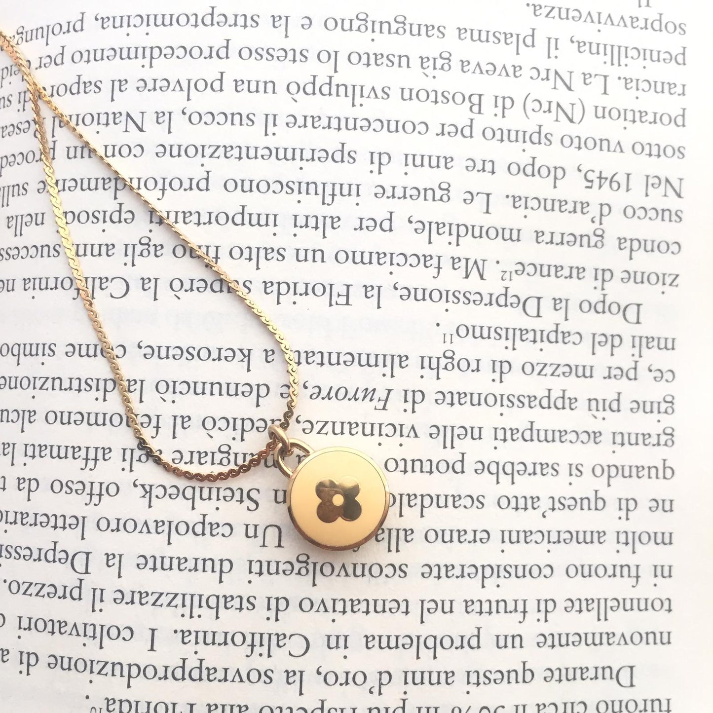 Authentic Louis Vuitton Pendant- Necklace