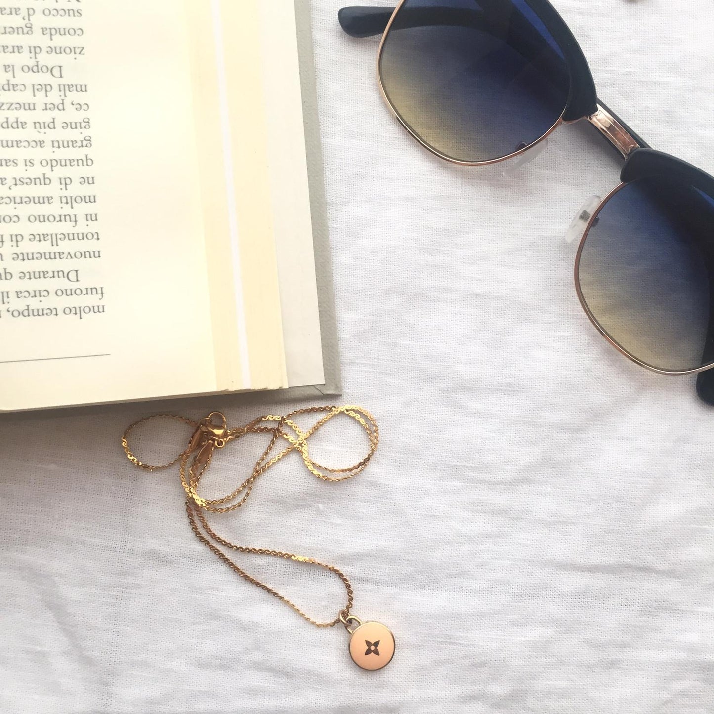 Authentic Louis Vuitton Pendant Pastilles -Reworked Necklace