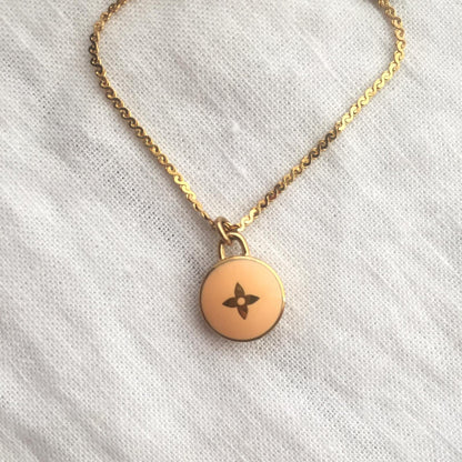 Authentic Louis Vuitton Pendant Pastilles -Reworked Necklace