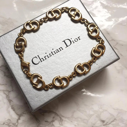 Authentic Dior Pendant- Reworked Choker