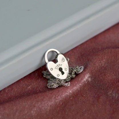 Authentic Dior Pendant Heart Pendant- Reworked Necklace