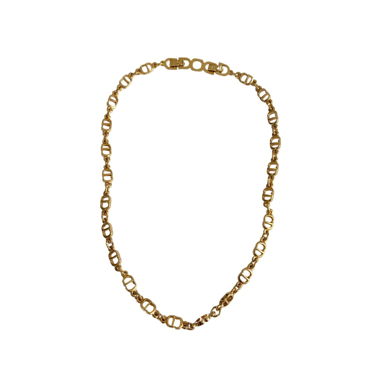 Authentic Mini CD Dior pendant- Reworked Diamante Choker