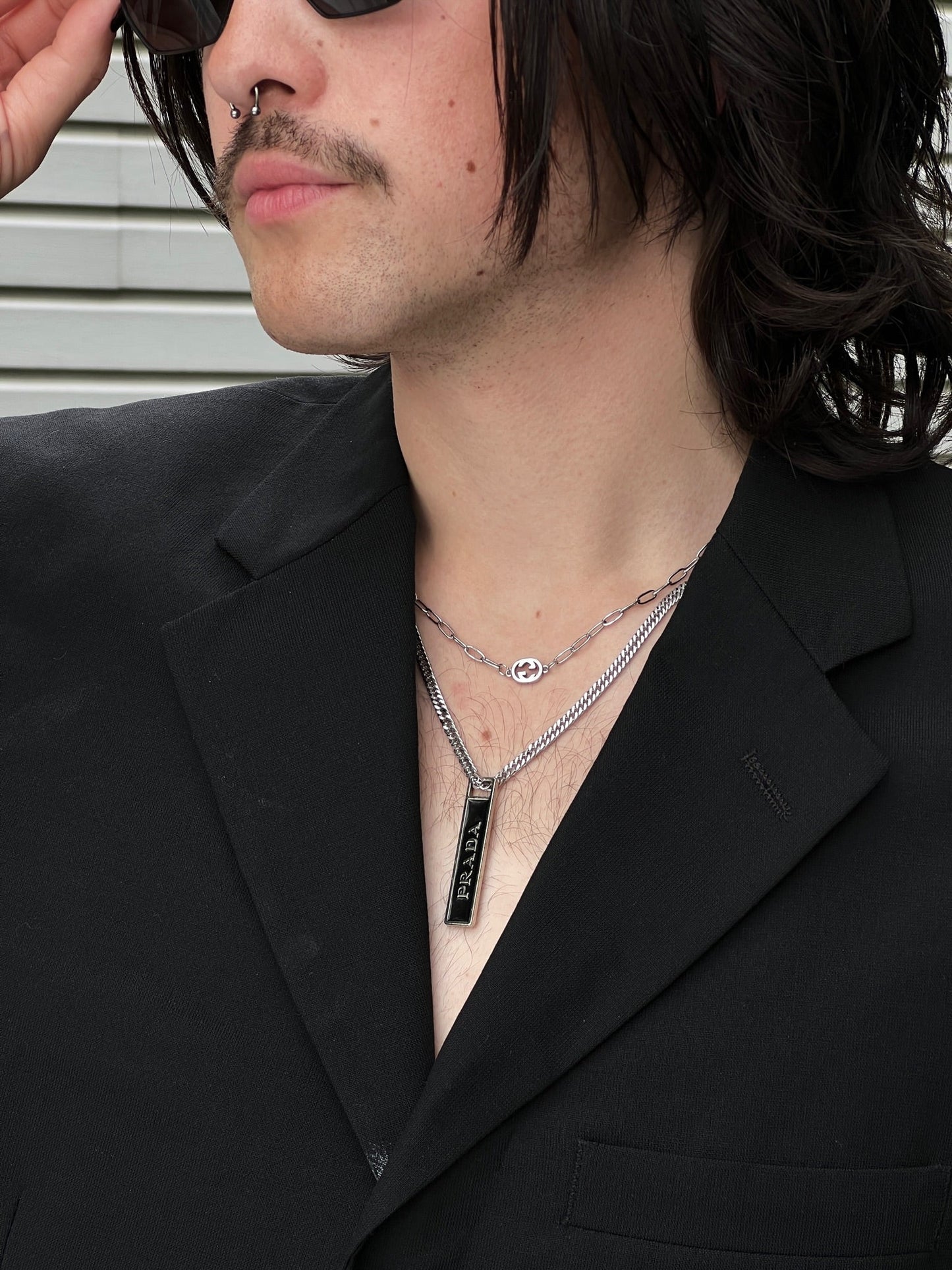 Black Bar Pendant