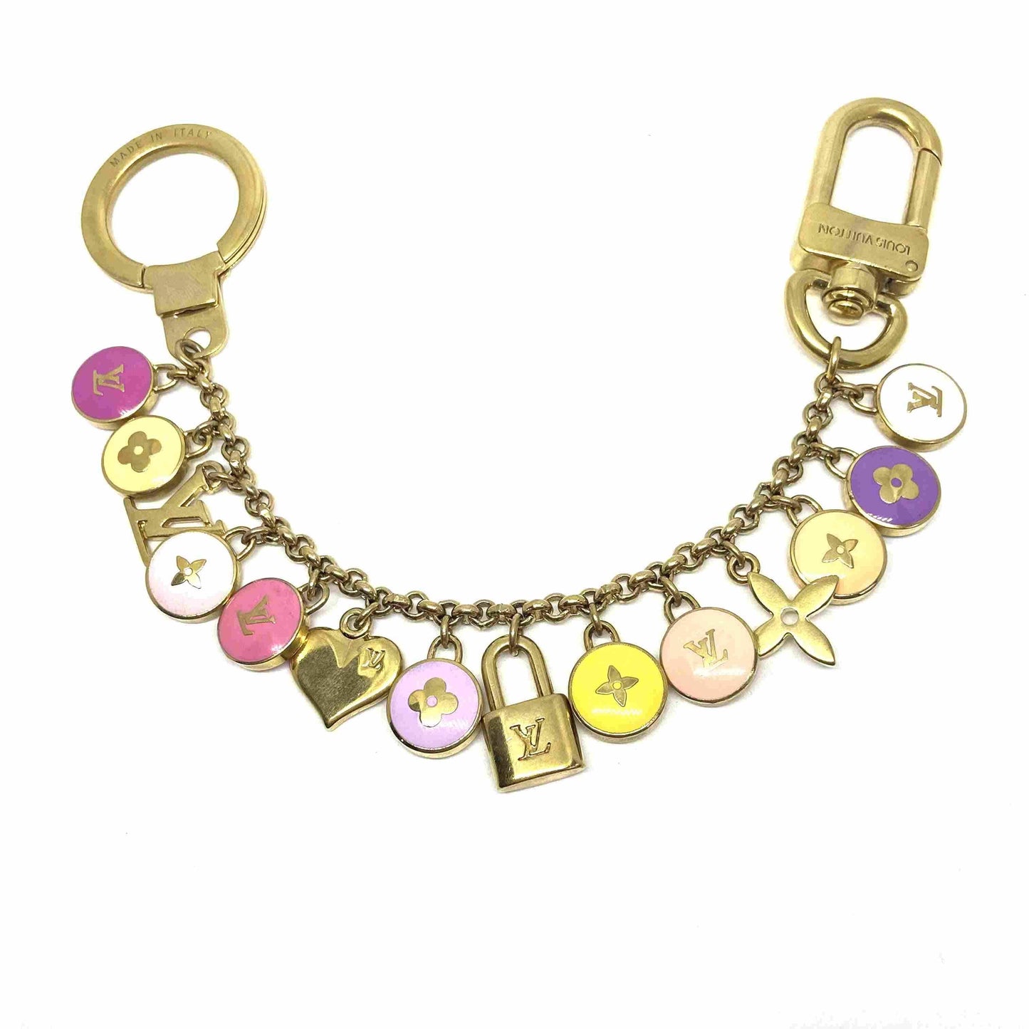 Authentic Louis Vuitton Blush Pendant Pastilles Reworked Necklace
