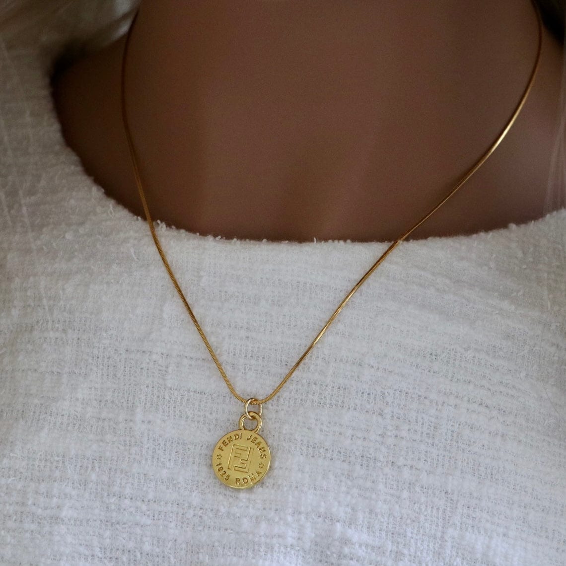 Fendi Pendant Necklace